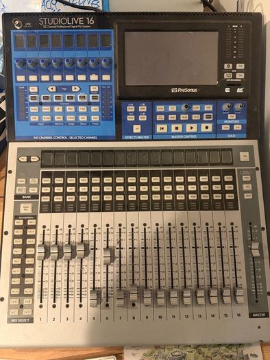 Presonus Studiolive Series 3 16/32 channel Mixer Motorised Faders