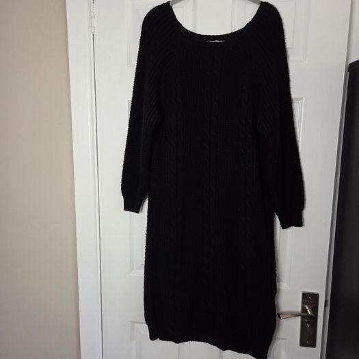 Black Knitted BLUE VANILLA dress, size 10