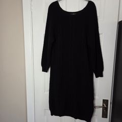 Black Knitted BLUE VANILLA dress, size 10