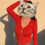 Deep V-Neck Slimming Bodysuit Image 2