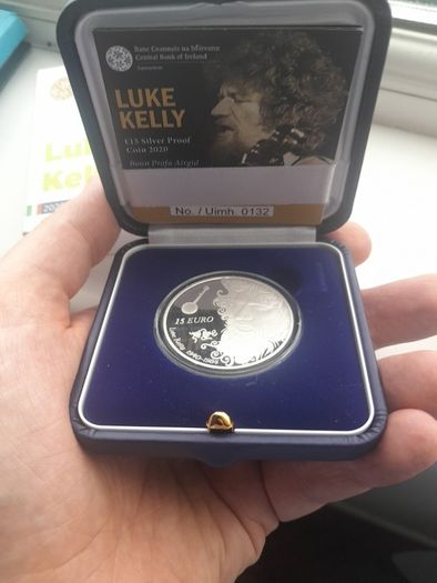 Phil Lynott & Luke Kelly Coins - Collectors Pieces