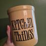 Vintage T.G. Green "Kitchen Things" Utensil Crock Jar Image 5