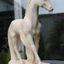 Vintage Greek Alabaster Statue Sculpture Art Figure 10 Inch x 9 Inch Tall Made in Greece Image 6
