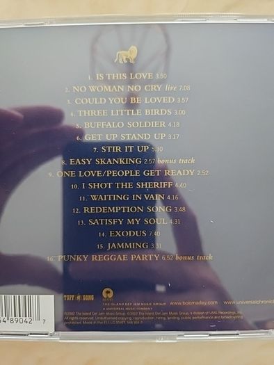 Bob Marley CD  - Legend The Best Of