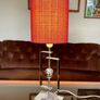 Stylish Italian Style Repro Chrome Space Age MCM Table Lamp Image 7