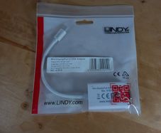 LINDY Mini DisplayPort to VGA Converter \ Adapter Brand New Sealed
