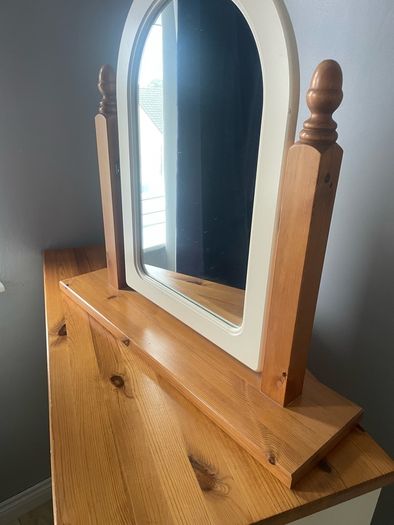 Chest of Drawers and Mirror