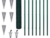 Euro Fence Steel 10x1.5 m Green