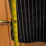Vintage Navy Pinstripe Half Sleeve Double Breasted Blazer Image 4