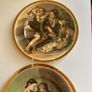 Plates x 2 - large - The Beggar Boys with wall hangers Image 2
