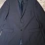 French Connection Mens Suit Navy Jacket Dinner Blazer Size 42 Image 2