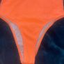 Neon orange one piece swimsuit swimsuit Image 3