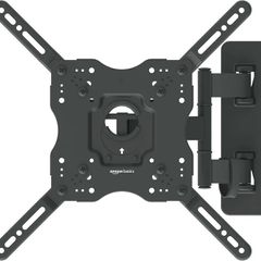 TV Wall Bracket for 26-55 inch(66cm-140cm) TVs, Swivels Tilts TV Wall Mount for Flat & Curved TV, VESA 100x100mm to 400x400mm, holds up to 36kg, Black