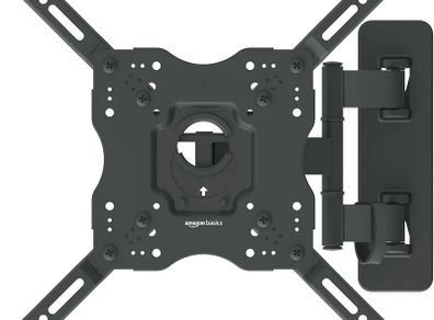 TV Wall Bracket for 26-55 inch(66cm-140cm) TVs, Swivels Tilts TV Wall Mount for Flat & Curved TV, VESA 100x100mm to 400x400mm, holds up to 36kg, Black