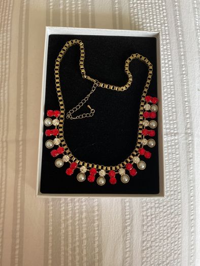 Necklace - Crystal/Pearl