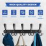 NEW SALE | Coat Hooks for Wall - Stainless Steel Coat Racks (2 Pack) - Heavy Duty Coat Hooks Wall Mounted - Premium Design Rust Free Coat Hanger Image 4