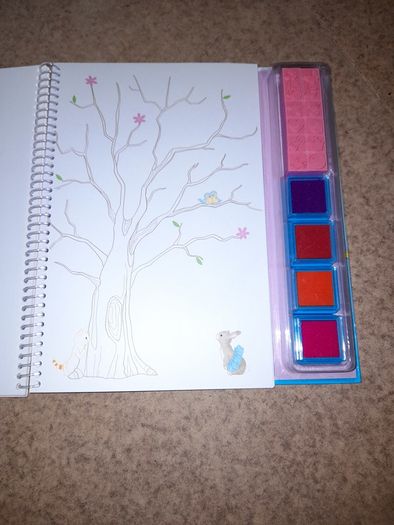 Brand new children's stamping book