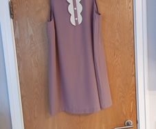 Primark Lilac  Sleevless Dress. S .16. New- No Tag.