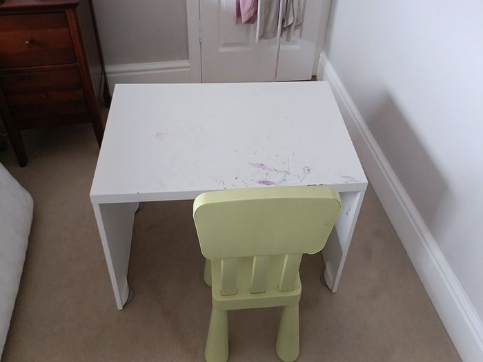 Small desk toddler-6yrs IKEA