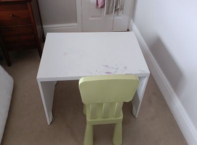 Small desk toddler-6yrs IKEA