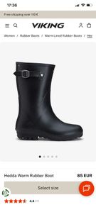 VIKING Hedda Vinter Warm Rubber Boot (size 42)