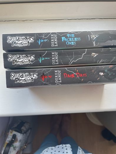 books x3 skulduggery collection