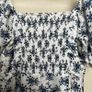 Cefinn Floral Midi Dress Sz 10UK 6US M Smock Puff Sleeves Boho Maid Image 6