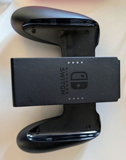 Nintendo Switch with 4 games and Case