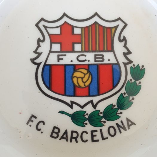 FC Barcelona ceramic ashtray