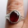 Antique Carnelian Sterling Silver Ring size N1/2 - 3,5g Image 6