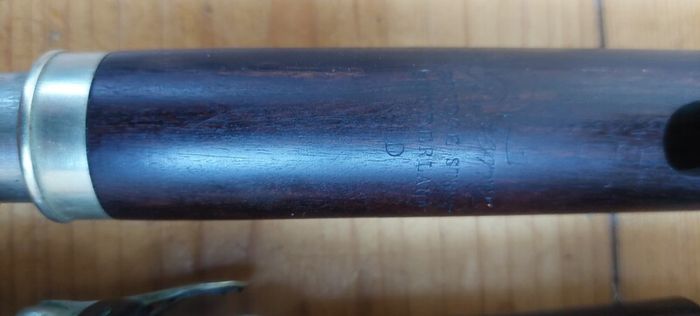 Vintage wodden flute