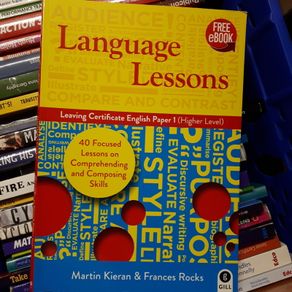 Language Lessons, brand new, GOOD CODE, Leaving Cert paper 1, Higher level