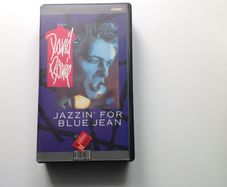 VHS . David Bowie-Jazzin for Blue Jean