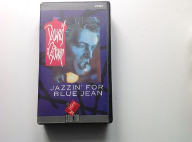 VHS . David Bowie-Jazzin for Blue Jean