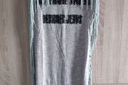 Fringe mini dress with crystals aplication or tunic for taller person