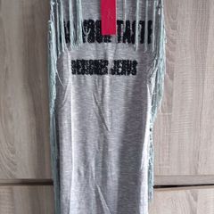 Fringe mini dress with crystals aplication or tunic for taller person