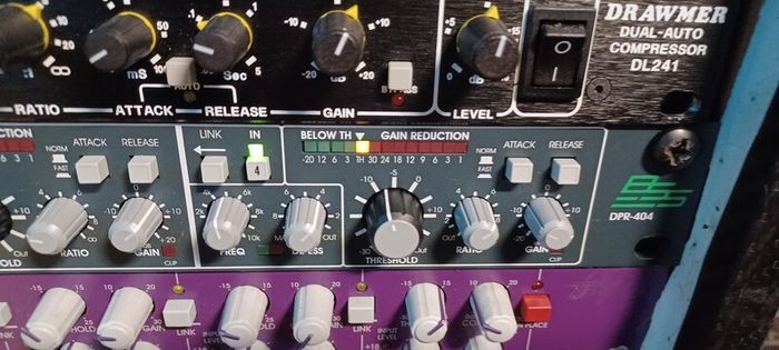 Drawmer and Bss Compressors