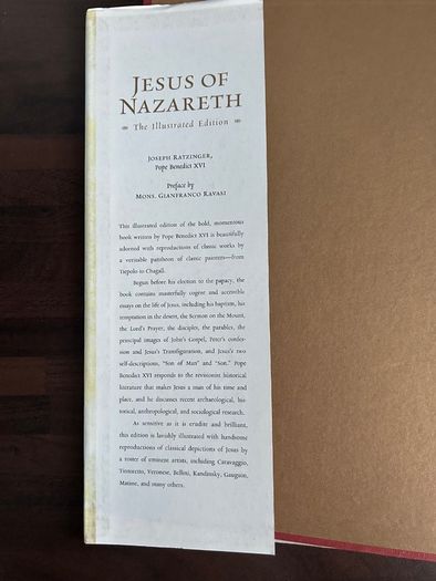 Pope Benedict XVI Joseph Ratzinger Jesus of Nazareth
