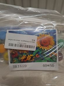 Paint by Numbers Kit Sunflowers