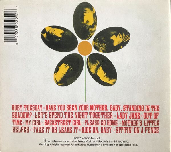 The Rolling Stones - Flowers CD - SACD Remastered , Digipaked