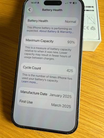 iphone 16 / 128GB / Mint / Boxed