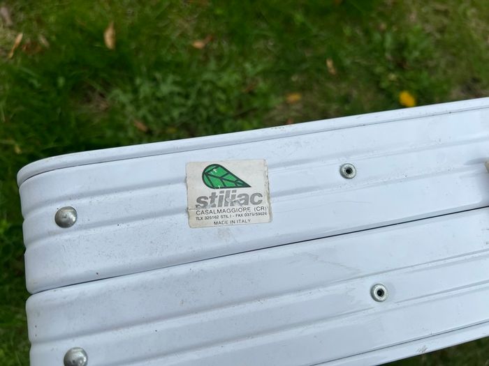 Vintage Stiliac fold up picnic table and chairs