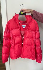 Womens Pink Columbia Omni-Heat Puffer Jacket - Brand New