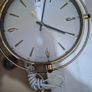 8 Inch Vintage Metamec Electric Wall Clock Made in England Image 2