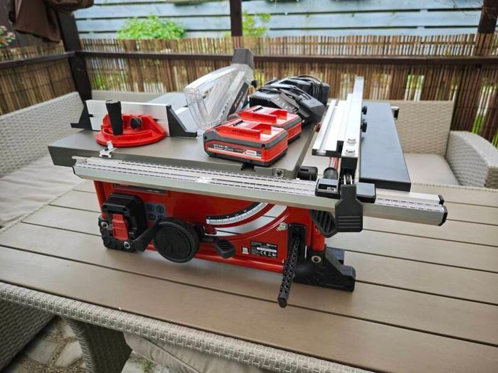 Einhell TE-TS 36/210 Cordless Table Saw with 2 x 18V new batteries