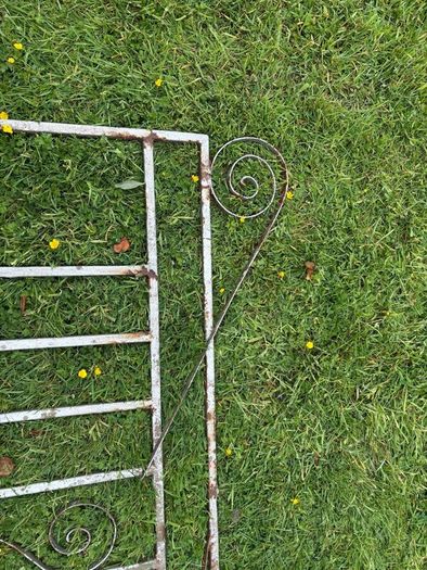 Metal garden gates x2