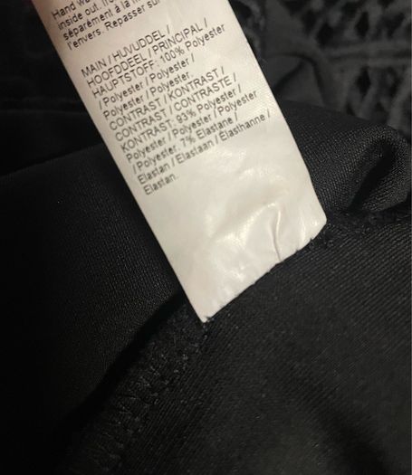 River Island black dress decadence size 18 New