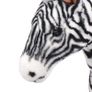 Standing Plush Toy Zebra Black and White XXL Image 3