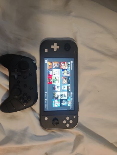 Nintendo switch + controller+20 games installed on it