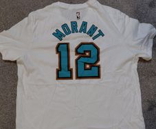 Ja Morant #12 Grizzlies Throwback T-Shirt
